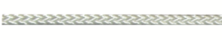 Въже синтетично полиамид Volman плетено 2.3мм бяло опън 80кг 8 жично ролка 500м.