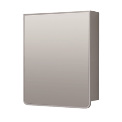 Шкаф PVC горен огледален за баня 450x120x550мм. ЕЛЛА ICMC 1045 55