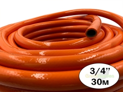 Маркуч градински четирислоен 3/4&quot;-19мм 30м Great Garden, Orange