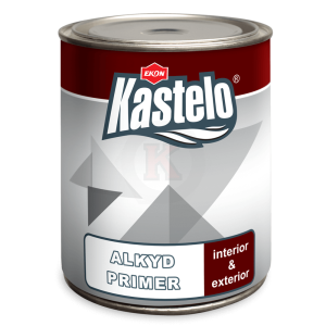 Грунд алкиден светло сив Kastelo 0.950 кг.