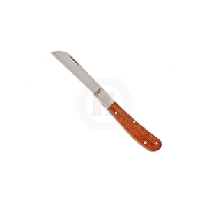 Нож овощарски Palisad 173мм.с право острие и дървена дръжка