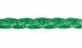 Въже синтетично полипропилен плетено зелено ф4мм непотъващ опън 98кг Vormann