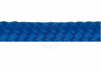 Въже синтетично полипропилен плетено синьо ф8мм 16жилно влагозащитено опън 880кг Vormann