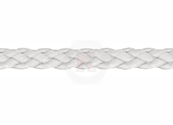 Въже синтетично полипропилен плетено бяло ф4мм 8жилно влагозащитено опън 240кг Vormann