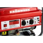 Генератор за ток бензинов Kronwerk LK 3500 2.8 kW. 220V.