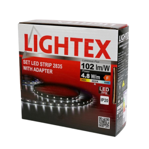 Лента LED неутрална комплект 5м 60/1м 4000К Lightex