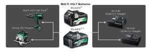 Батерия акумулаторна   HiKOKI - Hitachi BSL36A18, 36/18 V, 2.5/5 Ah